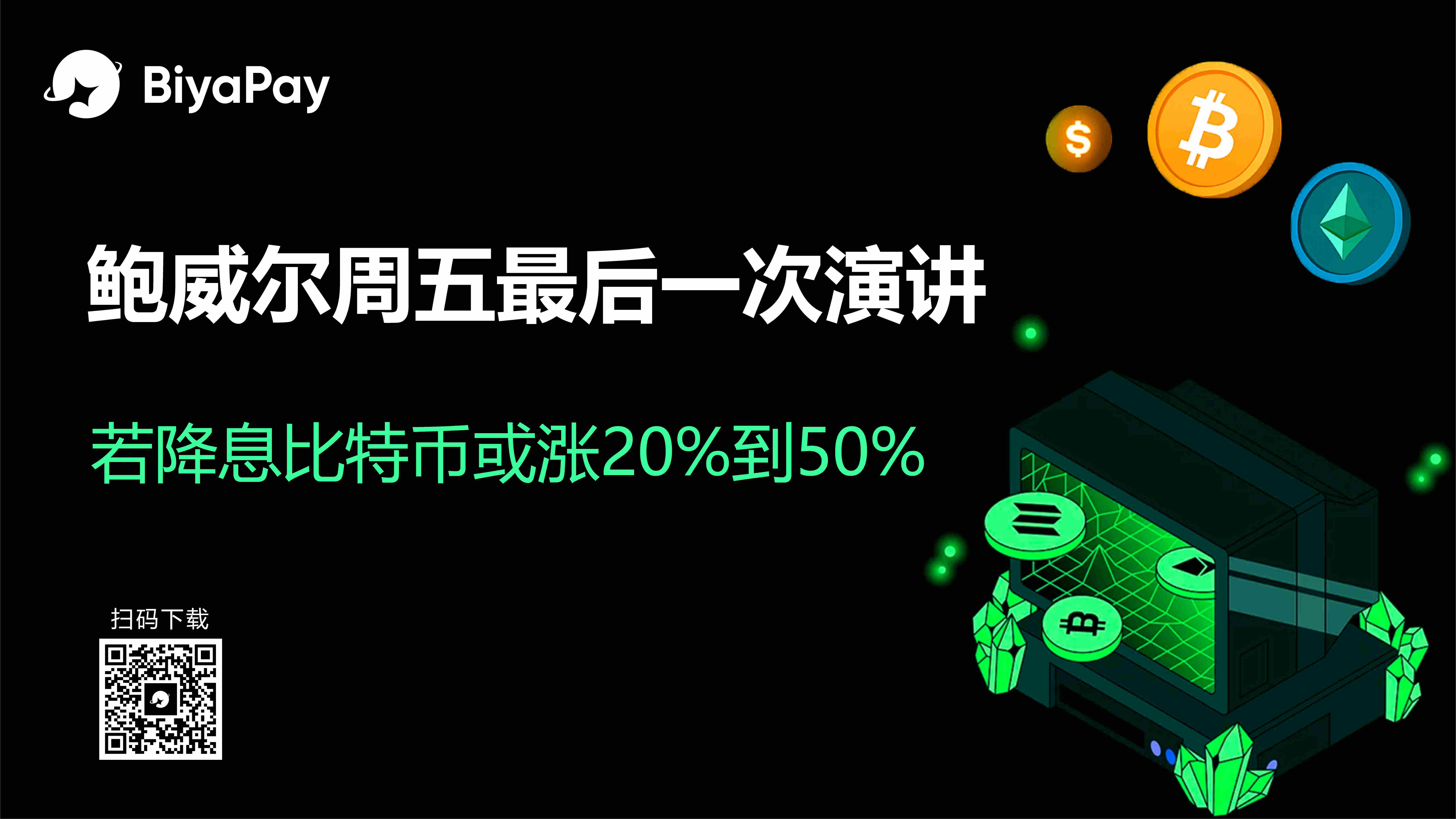 美联储降息预期下鲍威尔杰克逊霍尔讲话或影响比特币走势